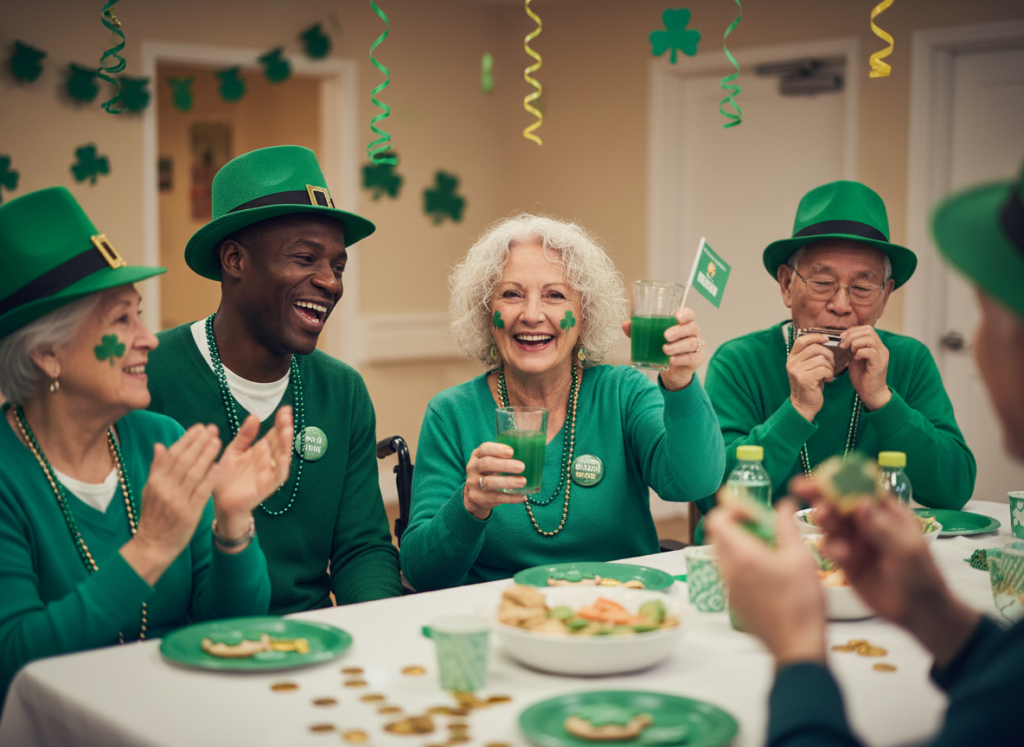 Shamrock Social with Seniors