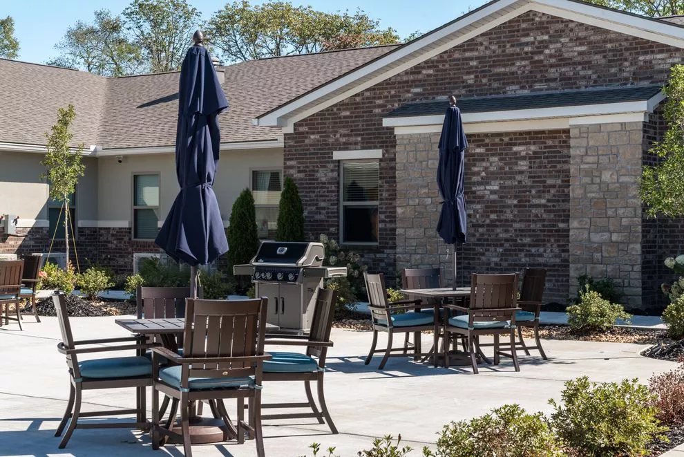 out door patio area